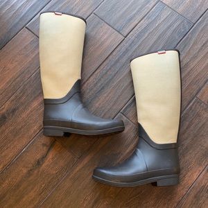 Hunter rubber boots